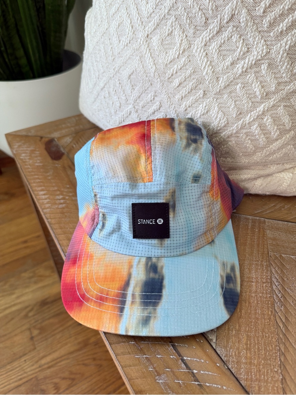 🌿 Stance Kinetic Tie-Dye Five-Panel Cap